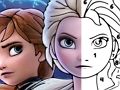 Spel Färg efter nummer med Frozen II  på nätet