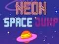 Spel Neon Space Jump på nätet