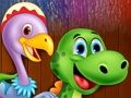 Spel Dinosaurier målarbok  på nätet