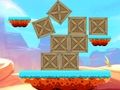 Spel Stacker tornlådor med balans på nätet