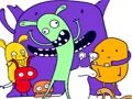 Spel Söta små monster pussel  på nätet