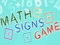 Spel Matematiska teckenspel på nätet