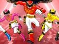 Spel Power Rangers-minne  på nätet