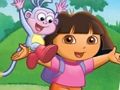 Spel Hitta 7 skillnader Dora  på nätet