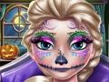 Spel Elsa Scary Halloween Makeup på nätet