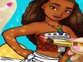 Spel Moana målarbok  på nätet