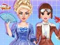 Spel Historiskt Cosplay -äventyr i sociala medier  på nätet