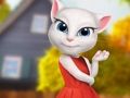 Spel Min Angela pratar  på nätet