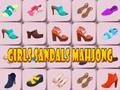Spel Flickor Sandaler Mahjong  på nätet