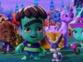 Spel Supermonsters pussel  på nätet