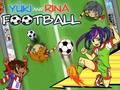Spel Yuki och Rina fotboll  på nätet