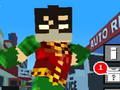 Spel Teen Titans Go Minecraft Teenage Runner 3D på nätet