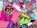 Spel Teen Titans julstjärnor på nätet
