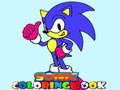Spel Sonic målarbok  på nätet