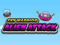 Spel Sky Warrior Alien attackerar på nätet