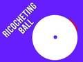 Spel Ricocheting boll på nätet