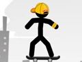 Spel Stickman skater på nätet