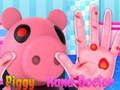 Spel Piggy behandlar sina händer  på nätet