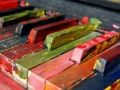 Spel Färgglada Piano Jigsaw  på nätet