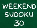 Spel Helgens Sudoku 30  på nätet