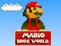 Spel Mario Bros World på nätet