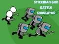 Spel Stickman Gun Battle Simulator på nätet