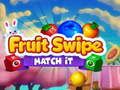 Spel Frukt svep matchar det på nätet