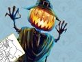 Spel Halloween målarbok  på nätet