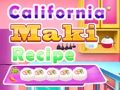 Spel California Maki recept  på nätet
