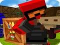 Spel Blocky Gun paintball 2 på nätet
