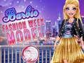 Spel Modell för Barbie Fashion Week  på nätet