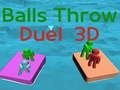 Spel Balls Throw Duell 3D  på nätet