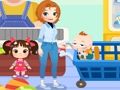 Spel Söt familjeshopping  på nätet