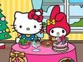 Spel Hello Kitty och vänners julmiddag  på nätet