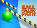 Spel Bollen rullande väg  på nätet