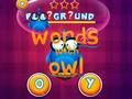 Spel Ord med en uggla  på nätet