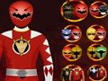Spel Power Rangers klä upp  på nätet