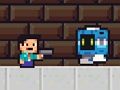 Spel Noob Super Agent vs robotar på nätet