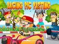 Spel Racing bild klistra in  på nätet