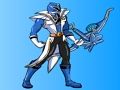 Spel Power Rangers klä upp  på nätet