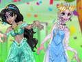 Spel Prinsessa söta zombies april kul på nätet