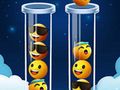 Spel Emoji färgsorteringspussel  på nätet