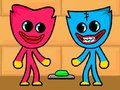 Spel Kissy Missy och Huggy Wuggy  på nätet