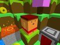 Spel Blocky Rush nedförsbacke på nätet
