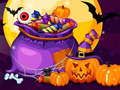 Spel Häxans hus Halloween pussel  på nätet