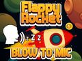Spel Flappy Raket Med Blåser  på nätet