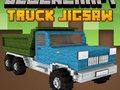 Spel Blockcraft Truck Jigsaw på nätet