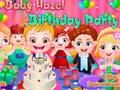 Spel Baby Hazel. Födelsedagskalas  på nätet