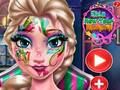 Spel Elsa nyårssminkning  på nätet