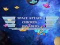 Spel Rymdattack kyckling inkräktare på nätet